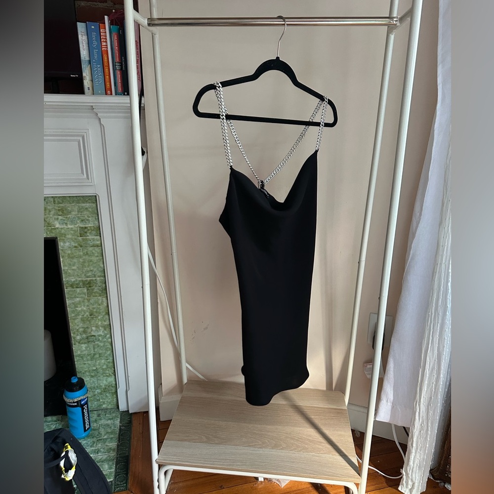 Zara chain strap short dress